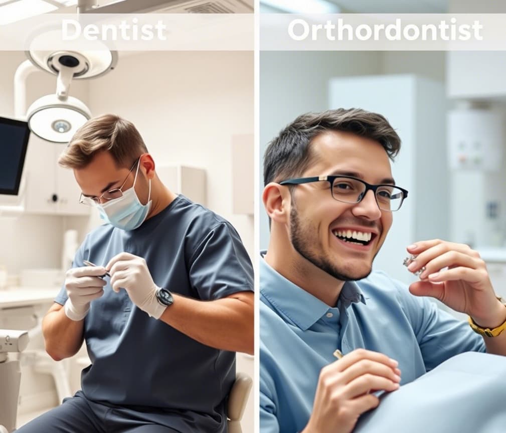 تفاوت دندانپزشک و متخصص ارتودنسی